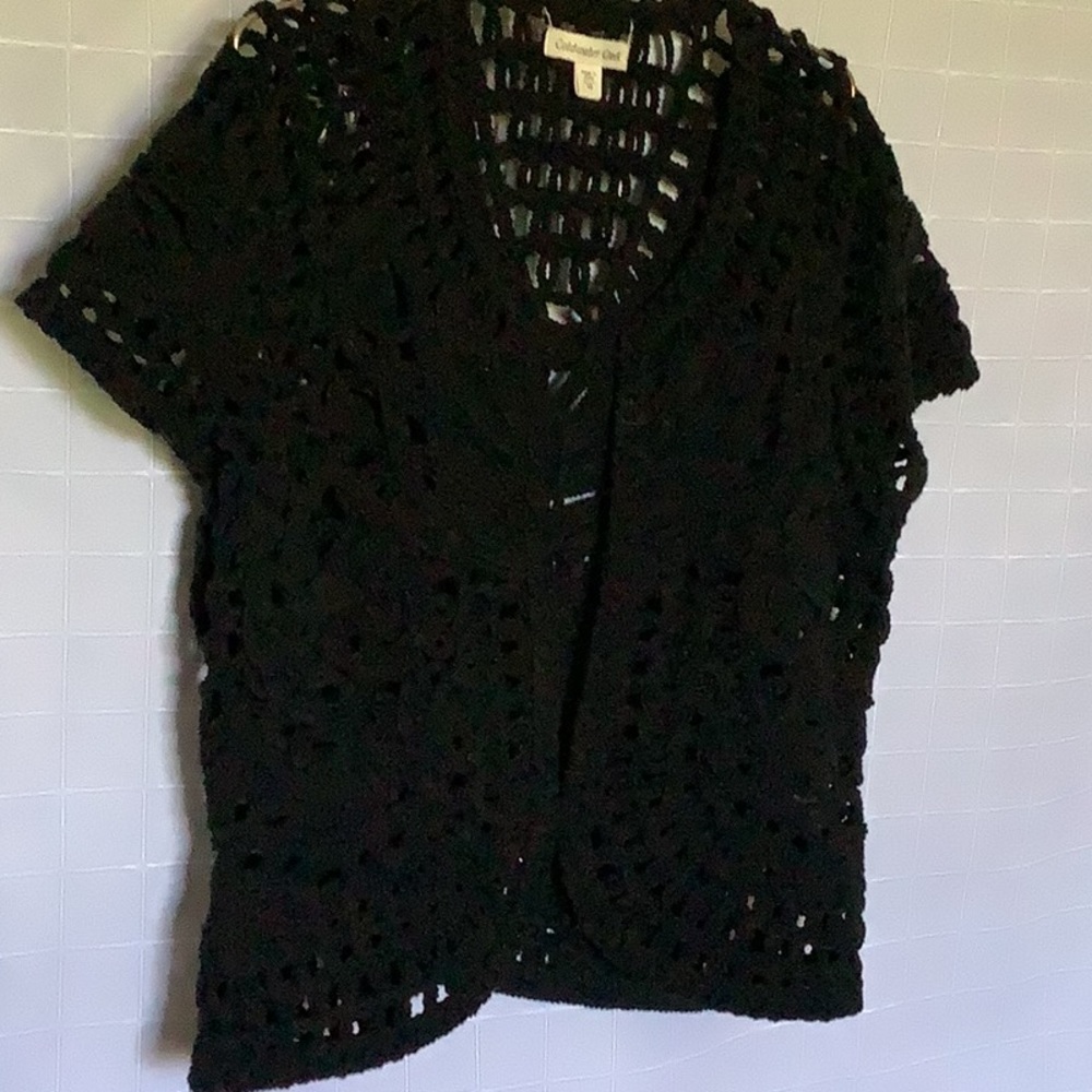 Coldwater Creek size 10 sweater jacket